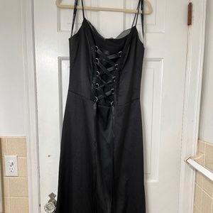 Corset style evening gown